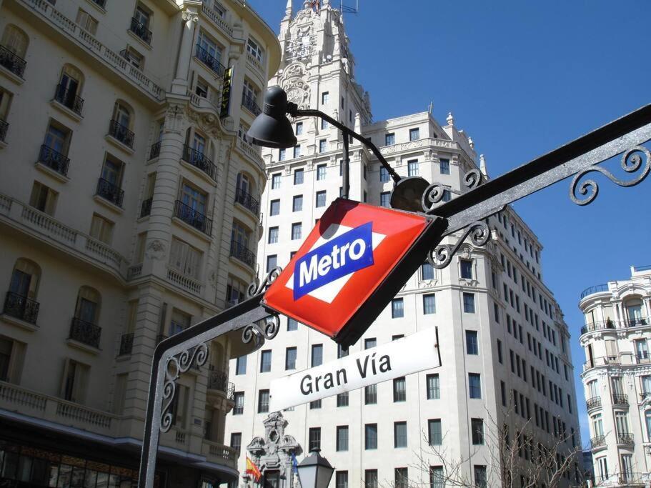 Ferienwohnung Flat For Groups 8 People In Gran Via-Cgrac4 Madrid Exterior foto